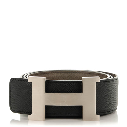 Hermes Epsom 42mm Constance 2 Belt 95 Etain Black 1 of 7
