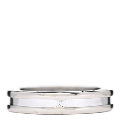 Bulgari 18K White Gold B.Zero1 One-Band Ring 57 8 3 of 4