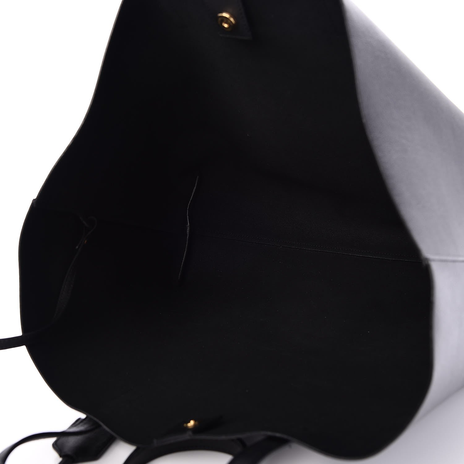 Saint Laurent Calfskin Large Shopping Tote Black 5 of 9