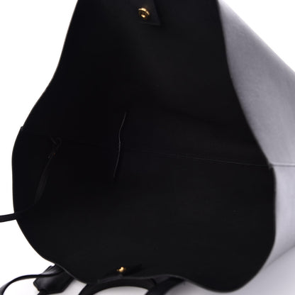 Saint Laurent Calfskin Large Shopping Tote Black 5 of 9