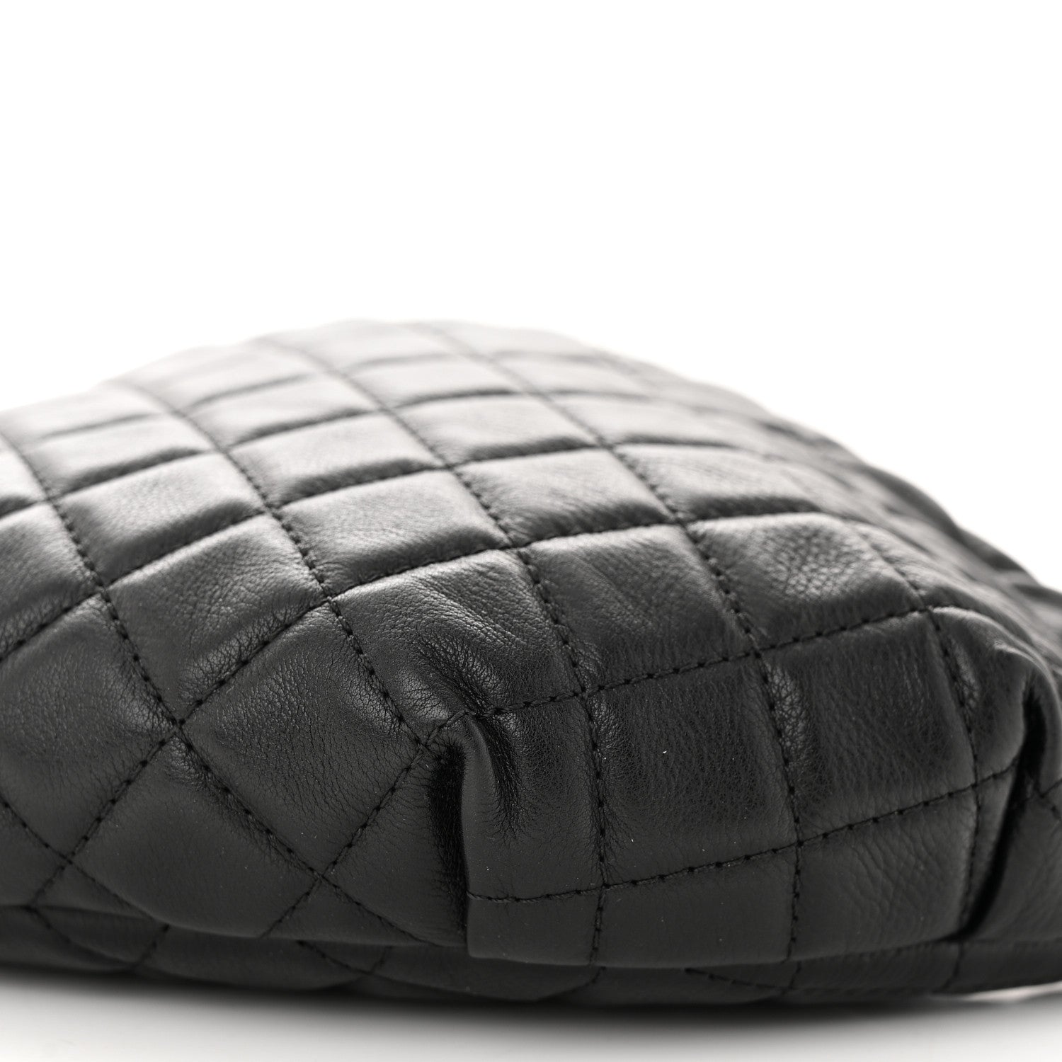 Chanel Calfskin Quilted Banane Waist Bag Fanny Pack Black 10 of 10
