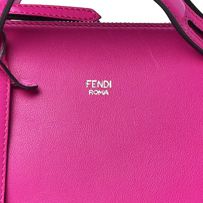 Fendi Vitello Dolce Medium By The Way Boston Bag Magenta 10 of 13