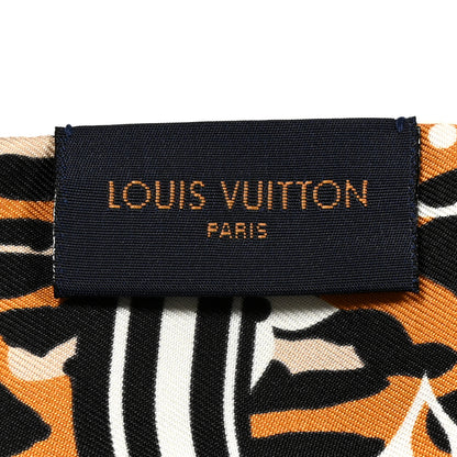 Louis Vuitton Silk Monogram Giant Jungle Bandeau Ivory 3 of 4