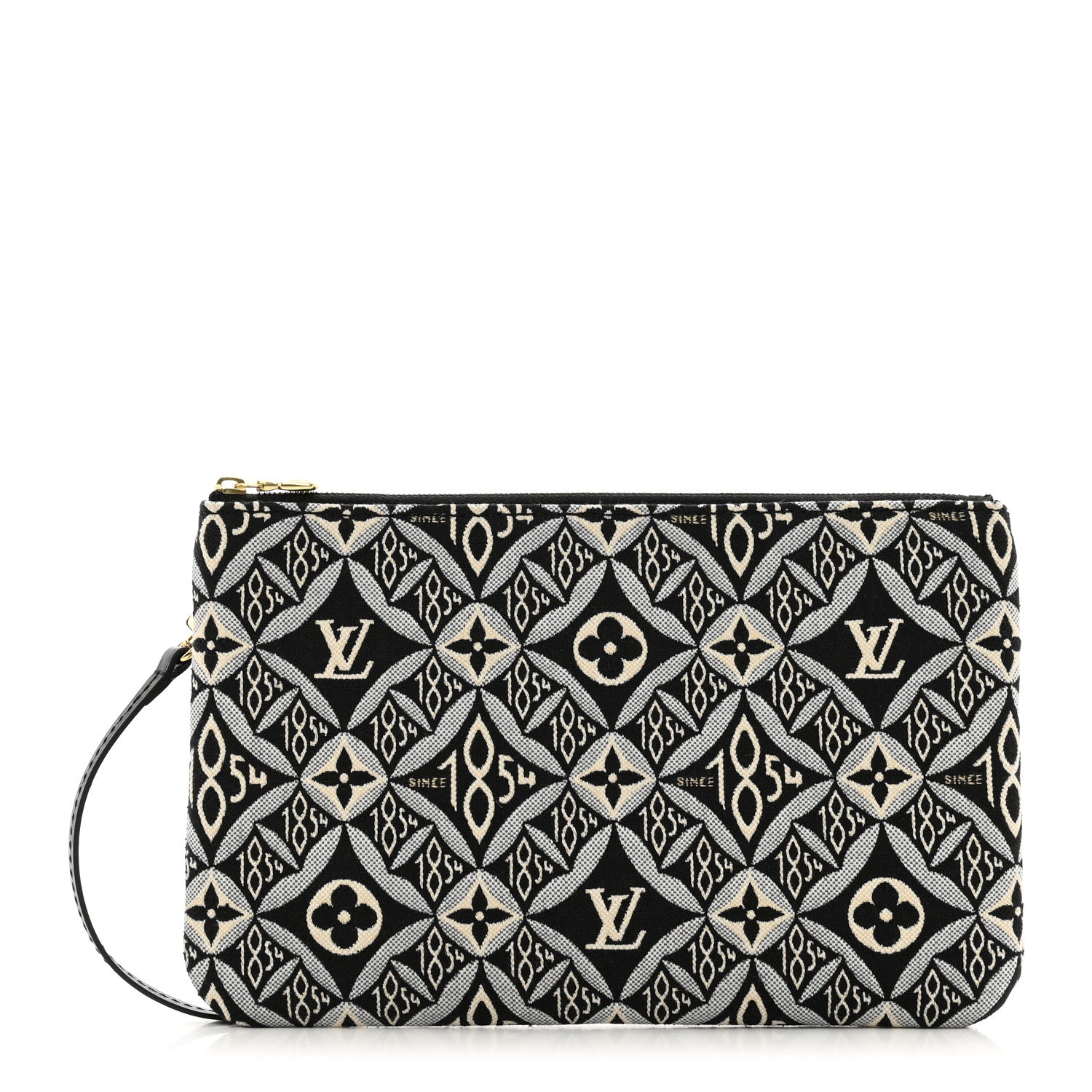 Louis Vuitton Jacquard Since 1854 Neverfull MM GM Pochette Grey 1 of 6