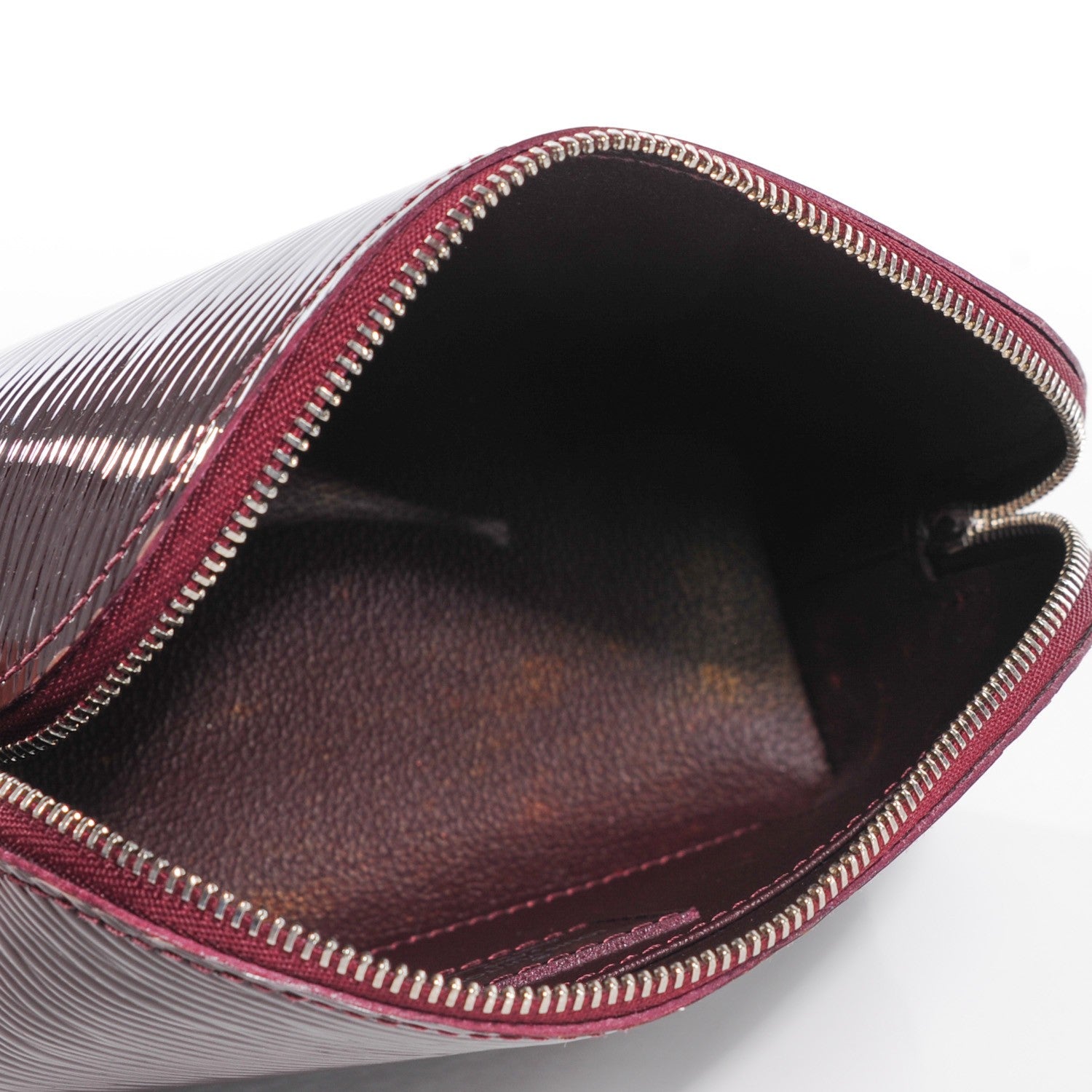 Louis Vuitton Electric Epi Cosmetic Pouch Prune 5 of 7