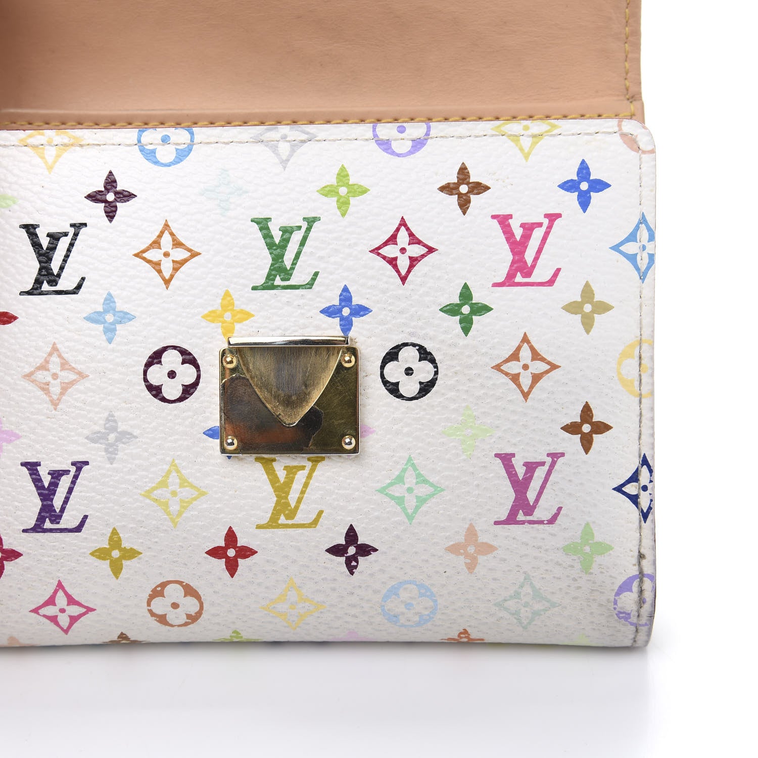 Louis Vuitton Monogram Multicolor Koala Wallet White 10 of 10