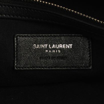 Saint Laurent Calfskin Prairie Flower Printed Festival Backpack Multicolor 7 of 9