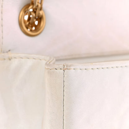 Chanel Iridescent Calfskin Embossed 2.55 Reissue Mini Flap White 12 of 17