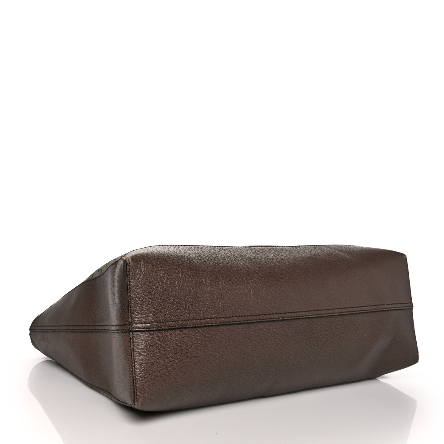 GG Supreme Monogram Web Ophidia Tote Brown