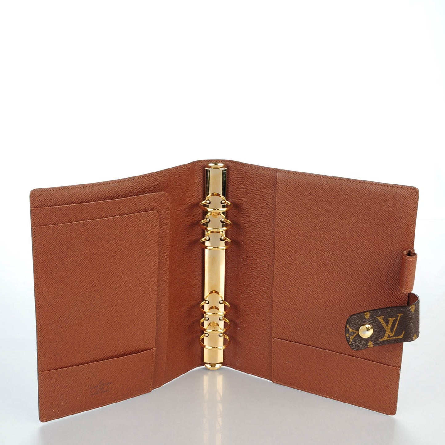 Monogram Large Ring Agenda Cover