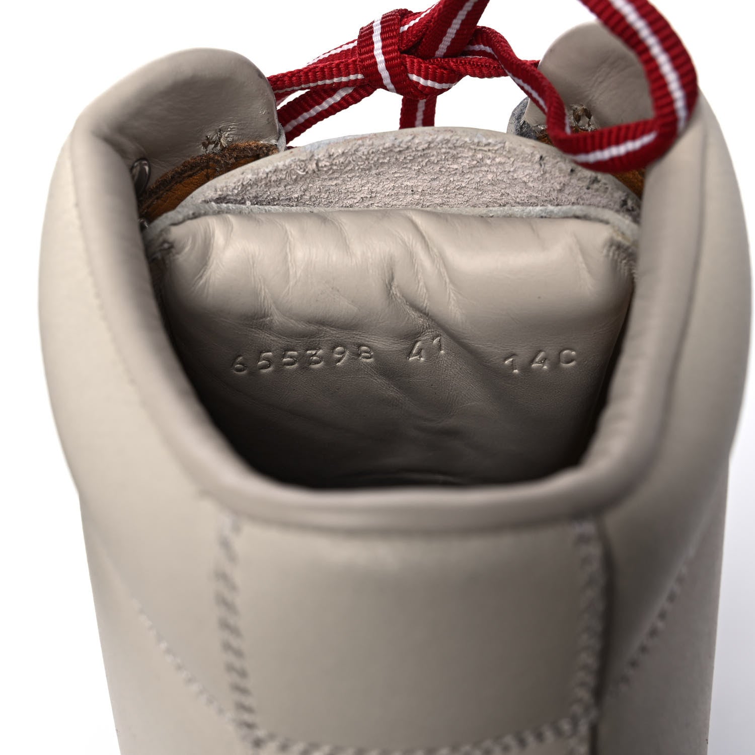 Gucci X THE NORTH FACE Calfskin Womens Hiking Ankle Boots 41 Special Ivory 7 of 7