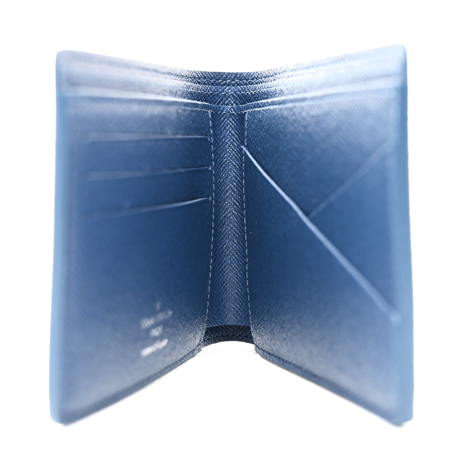 Louis Vuitton Monogram Gradient Multiple Wallet Navy Blue 5 of 7