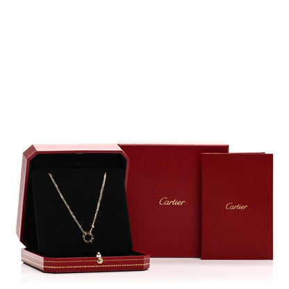 Cartier 18K Yellow Gold 2 Diamond LOVE Necklace 5 of 5