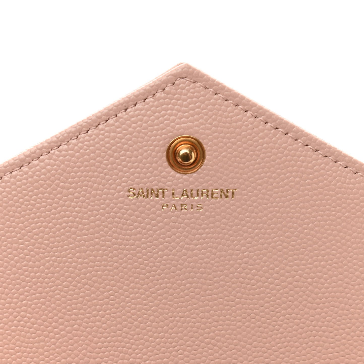 Grain De Poudre Matelasse Chevron Monogram Chain Wallet Pale Pink