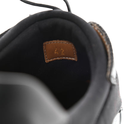 Christian Louboutin Smooth Textured Calfskin Mika Sky Mens Flats 42 Black 8 of 10