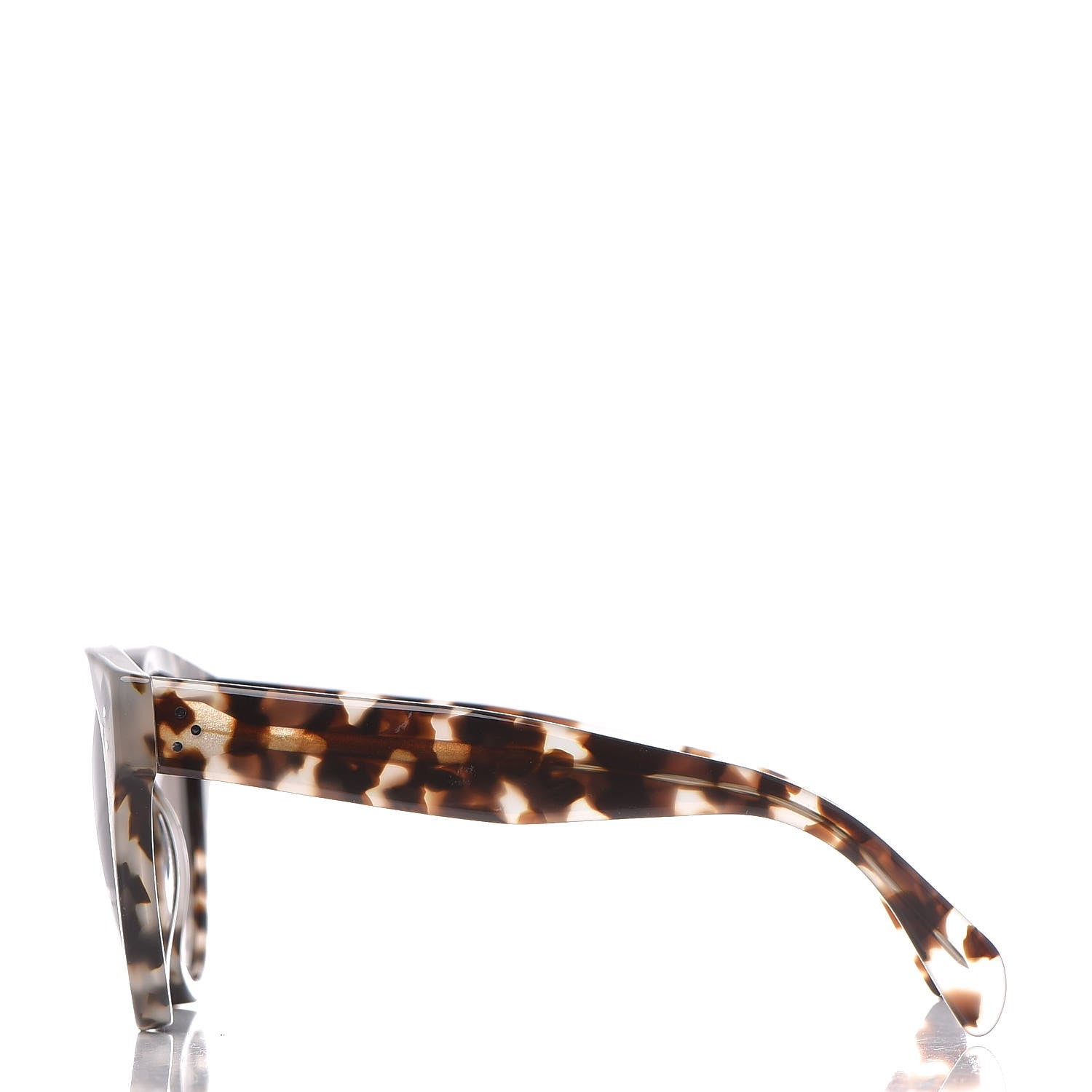 Celine Audrey Sunglasses CL 41755 Spotted Havana 3 of 7