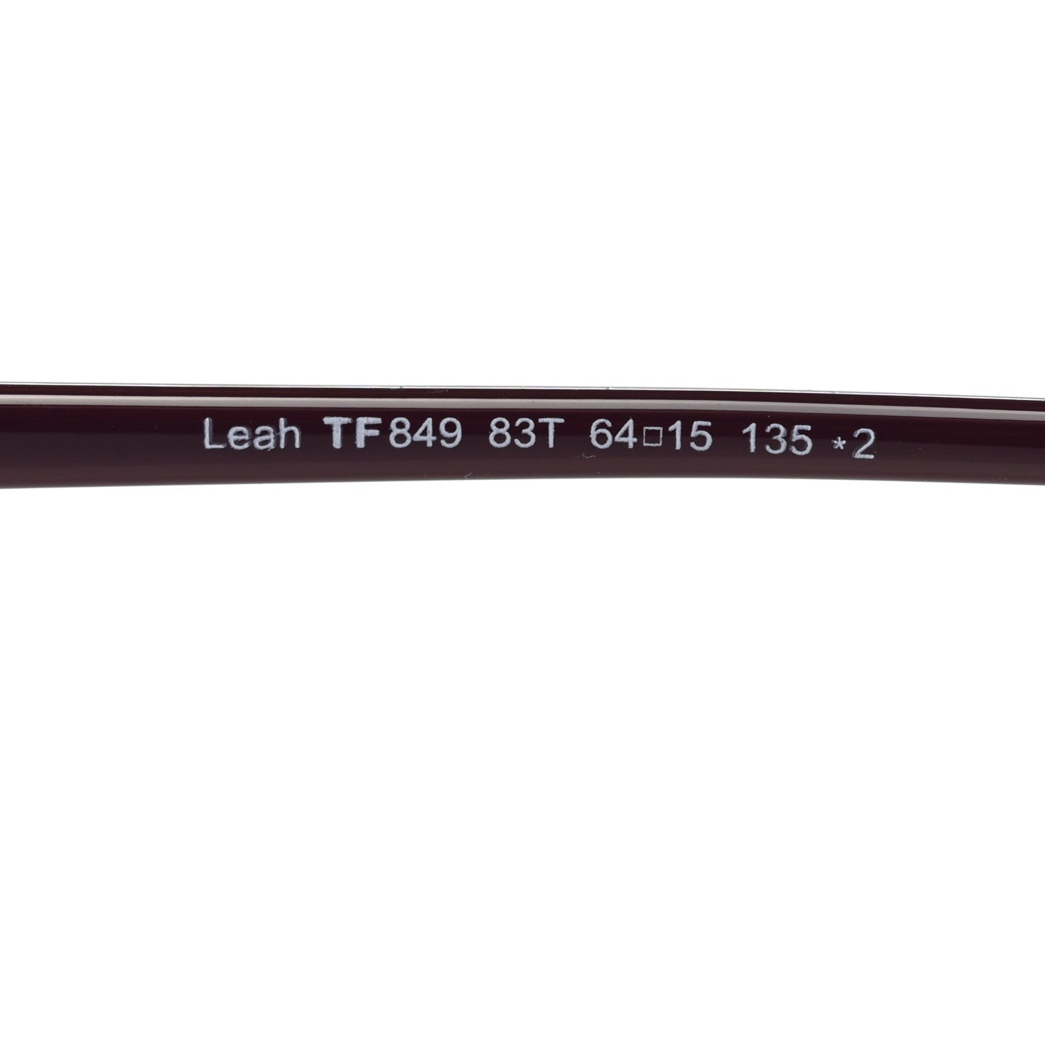 Tom Ford Leah Cat Eye Sunglasses TF849 Purple 7 of 8