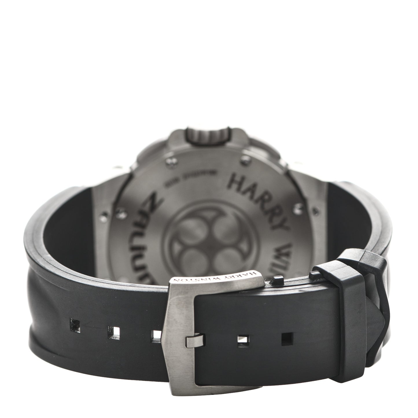 Stainless Steel Rubber 44mm Zalium Ocean Project Z4 Automatic Watch Black
