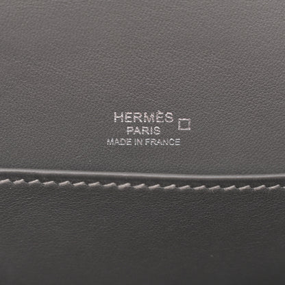 Hermes Matte Alligator Mini Sac Roulis Graphite 6 of 10