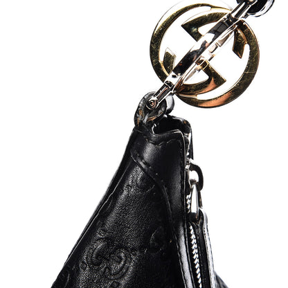 Gucci Guccissima Medium GG Twins Hobo Black 12 of 15