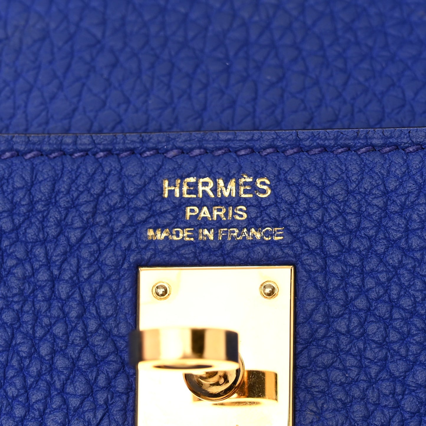 Togo Kelly Retourne 25 Bleu Royal