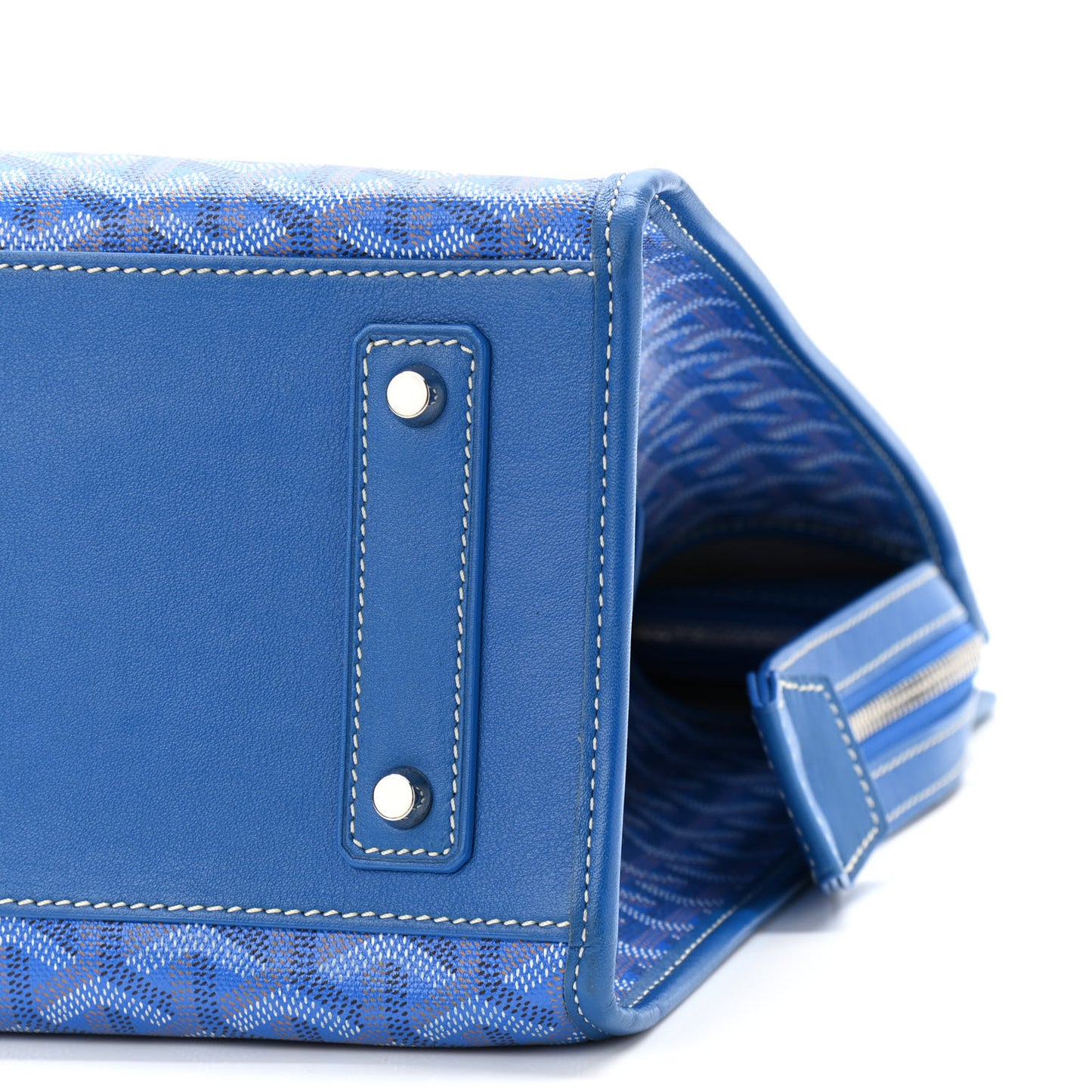 Goyardine Marquises Tote Sky Blue