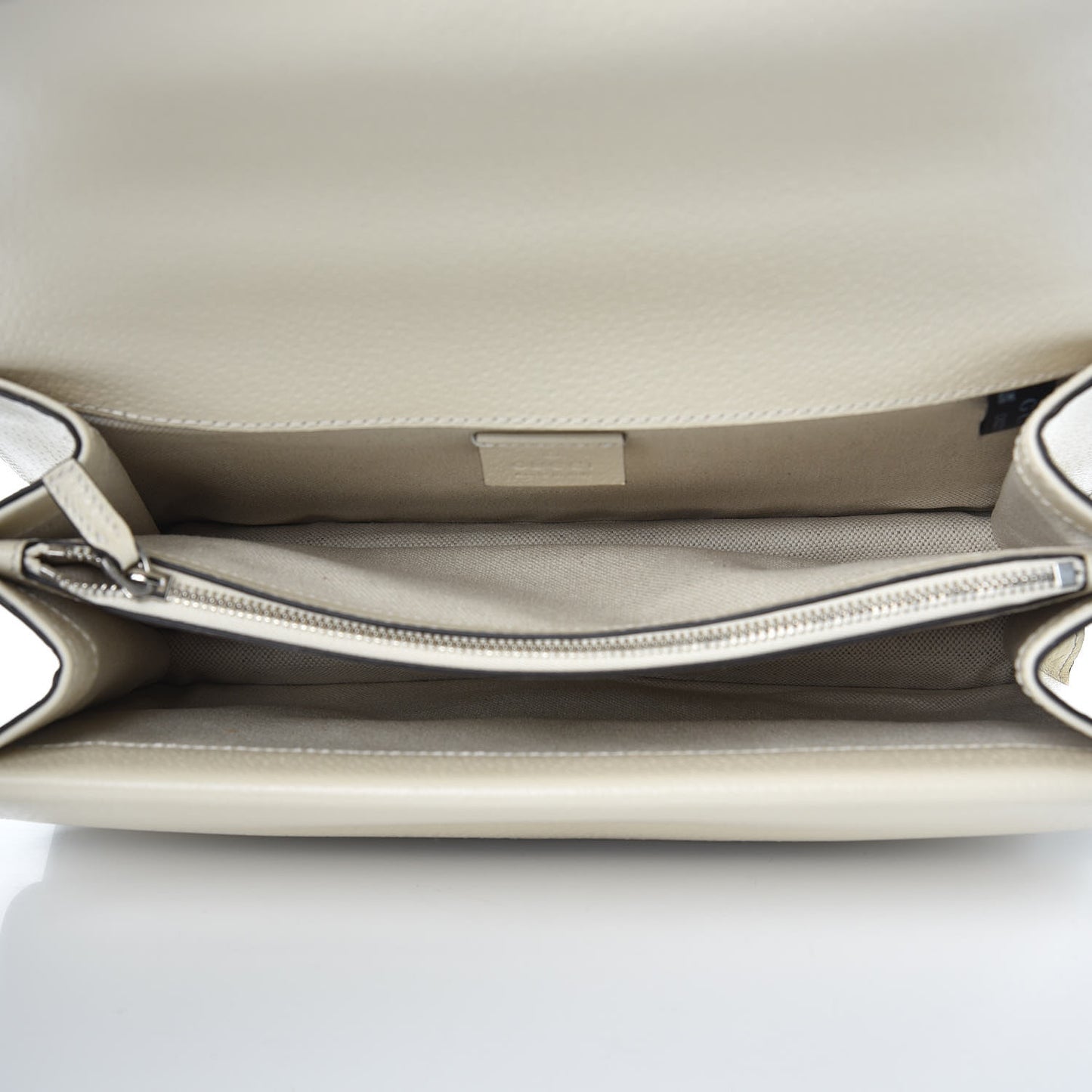 Textured Calfskin Crystal Small Dionysus Shoulder Bag Mystic White
