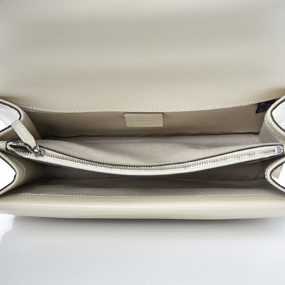 Gucci Textured Calfskin Crystal Small Dionysus Shoulder Bag Mystic White 5 of 10