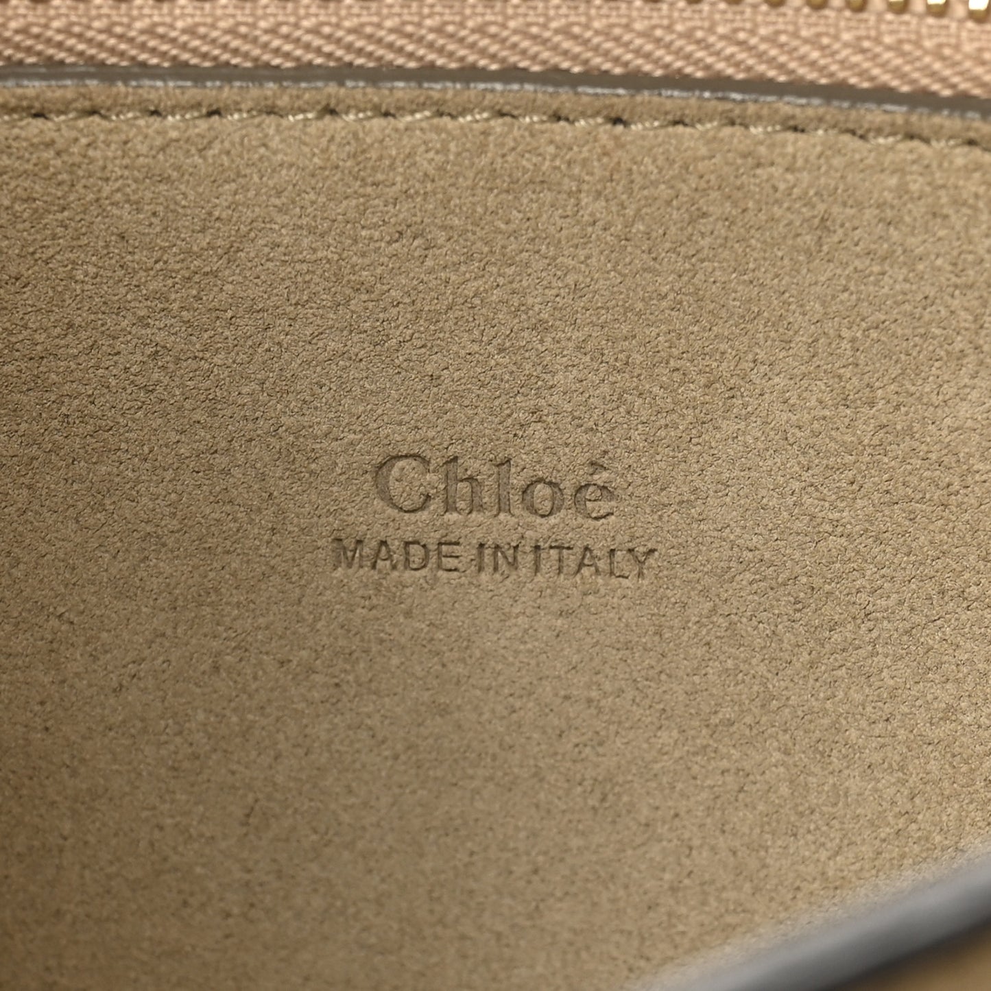 Suede Calfskin Medium Faye Shoulder Bag Caramel