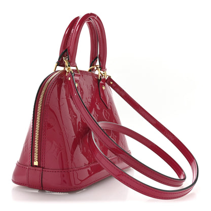 Louis Vuitton Vernis Alma BB Rose Indien 3 of 10