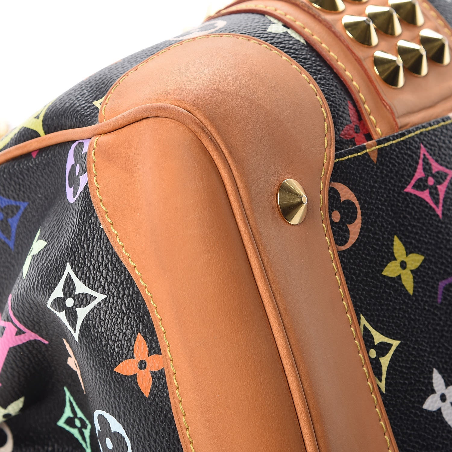 Louis Vuitton Monogram Multicolor Courtney MM Black 19 of 20