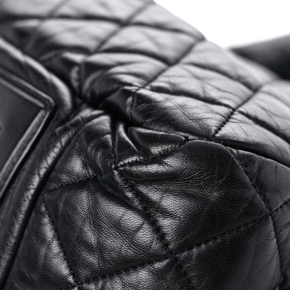 Chanel Lambskin Quilted Large Coco Cocoon Tote Black 11 of 17