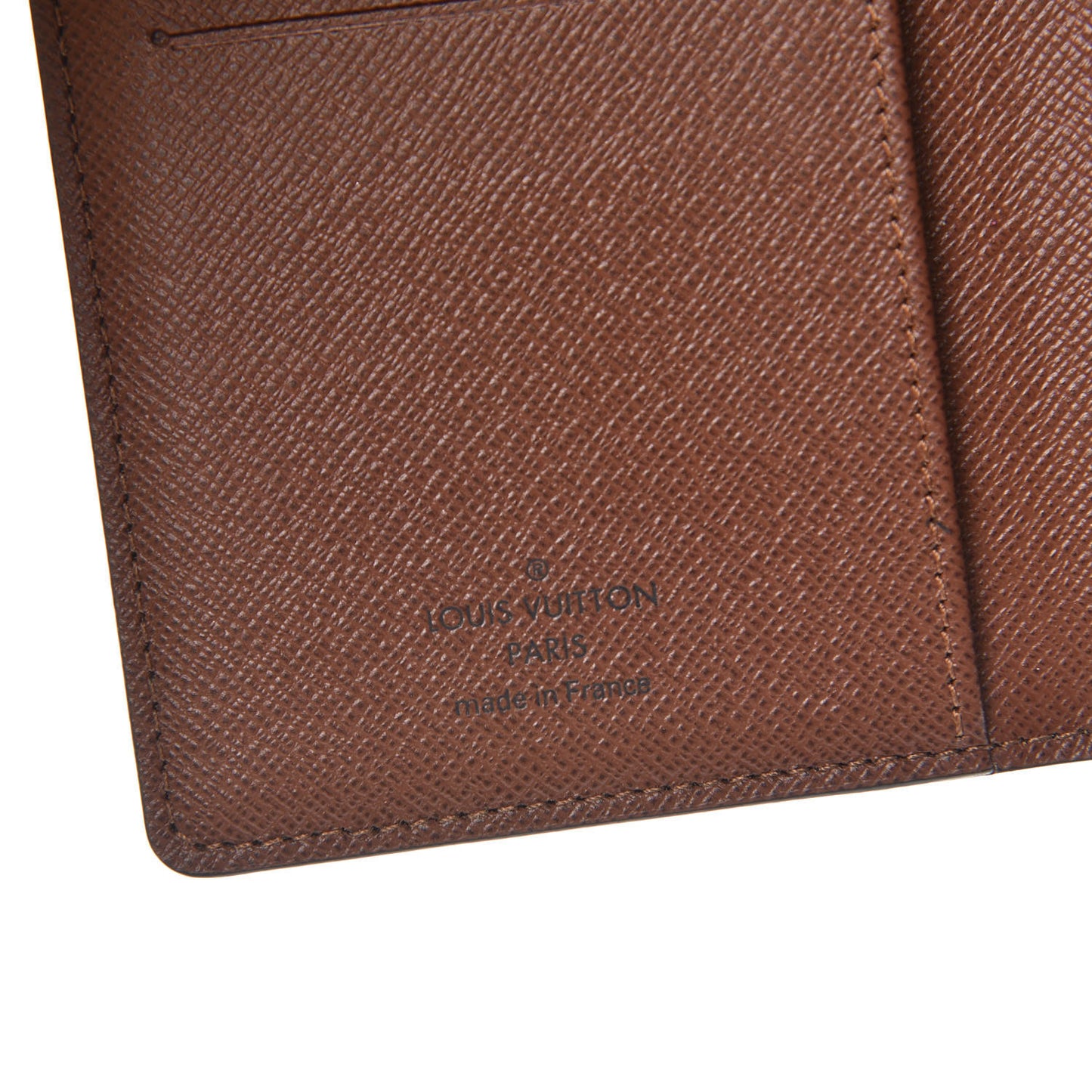 Monogram Pocket Agenda Cover