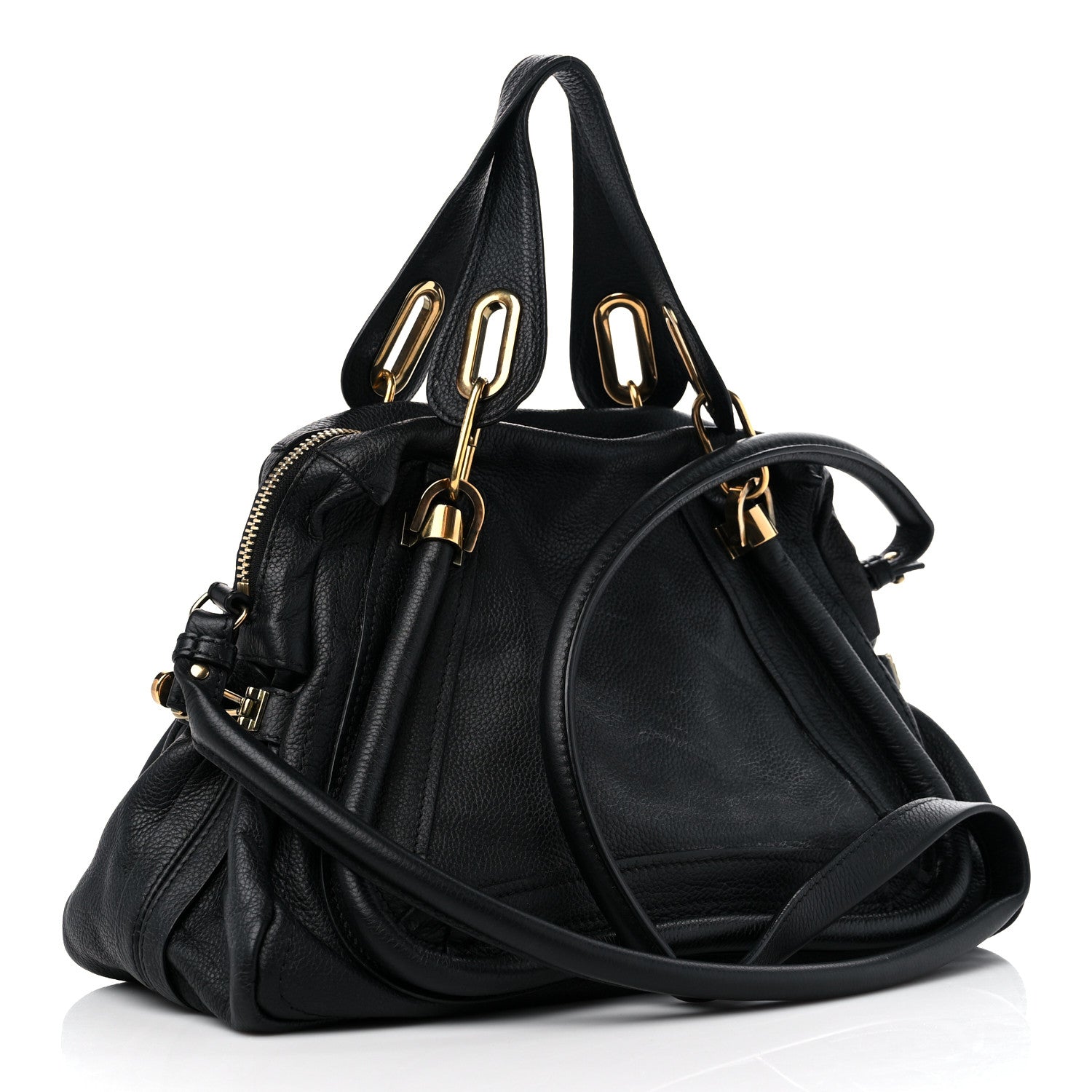Chloe Calfskin Medium Paraty Black 3 of 18