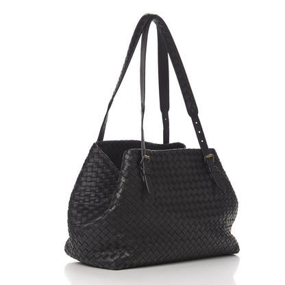 Bottega Veneta Nappa Intrecciato Medium Cesta Tote Black 3 of 9