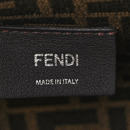 Fendi Shiny Nappa Snakeskin Small Fendi First Anthracite Asfalto 6 of 8