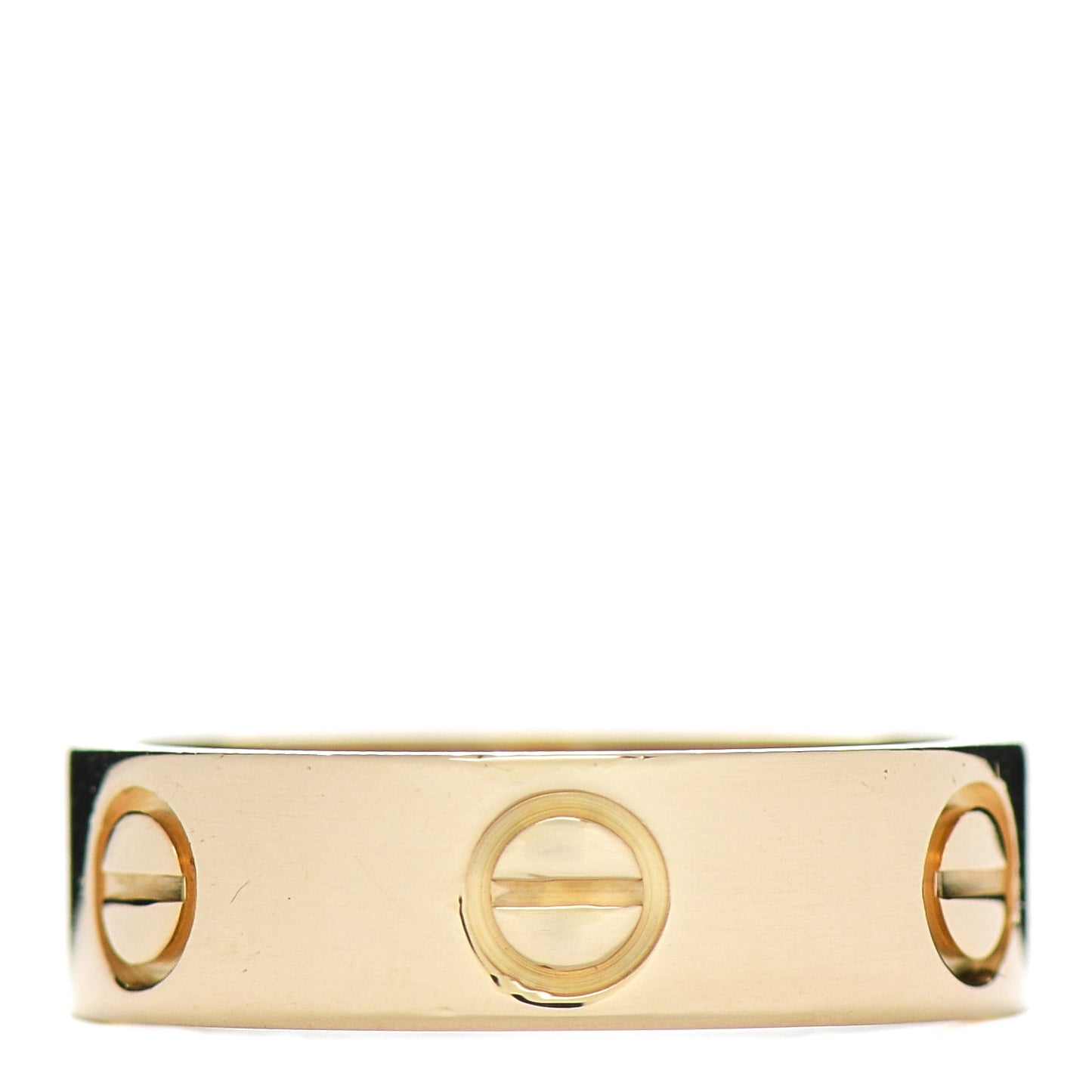 18K Yellow Gold 5.5mm LOVE Ring 52 6