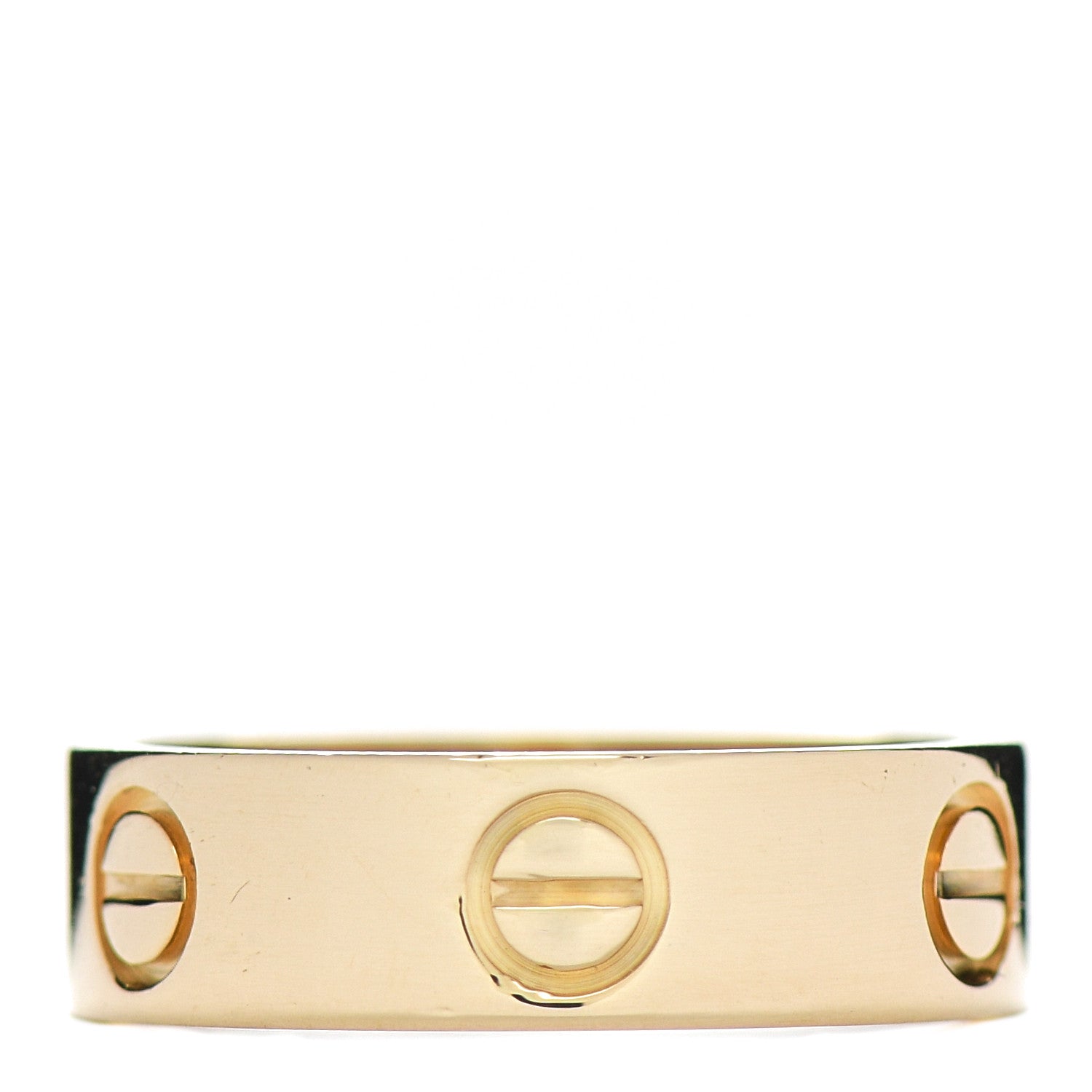 Cartier 18K Yellow Gold 5.5mm LOVE Ring 52 6 3 of 5