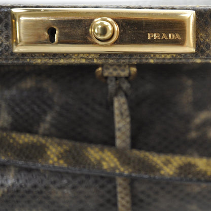 Prada Karung Lock Frame Bag Sole 9 of 11
