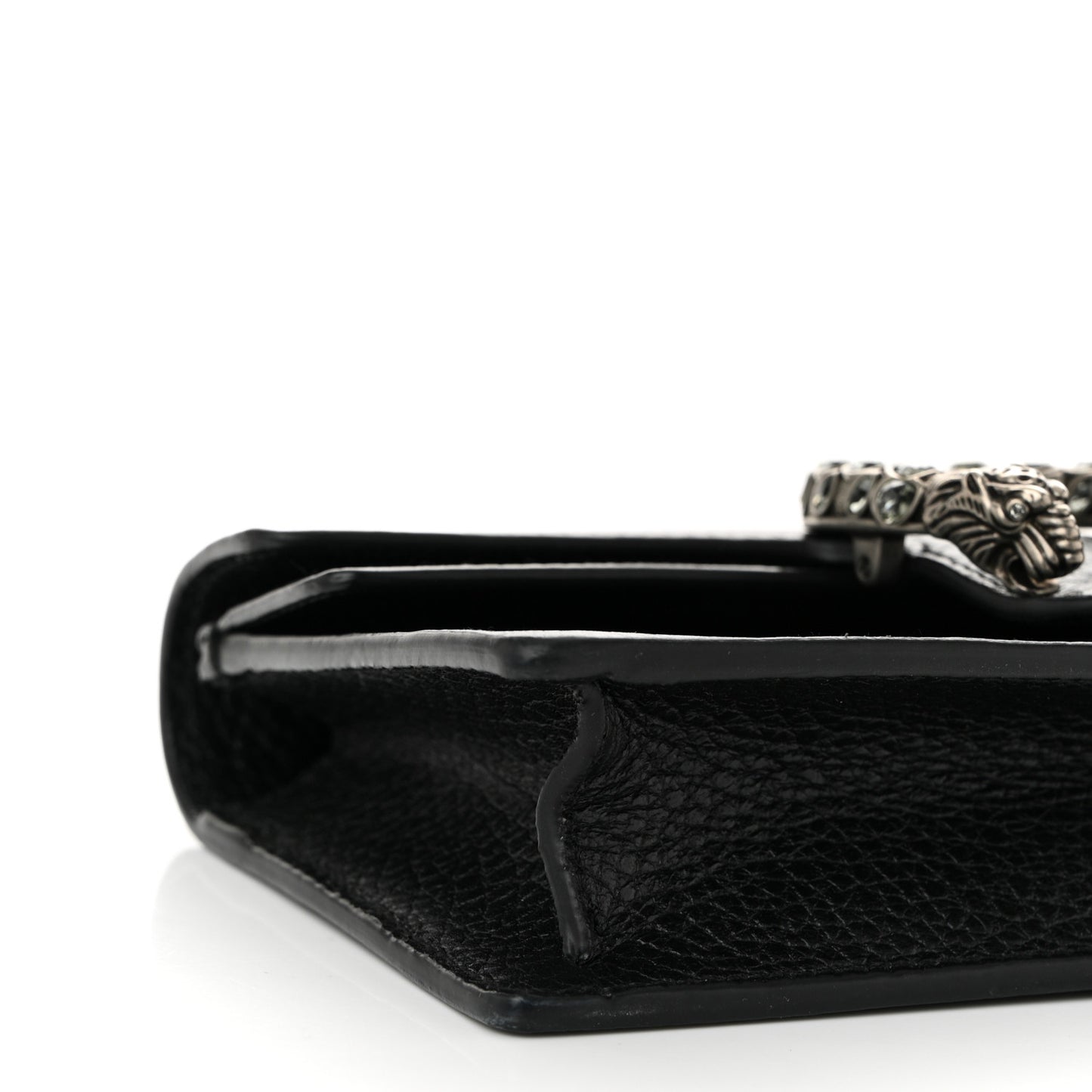Calfskin Super Mini Dionysus Shoulder Bag Black