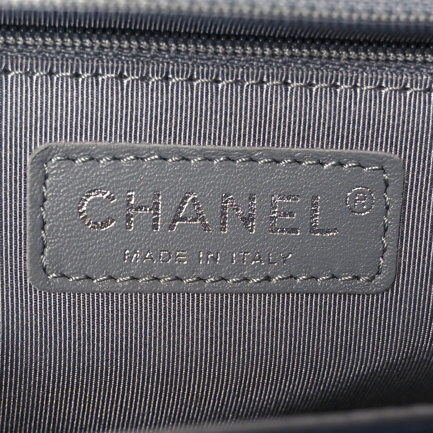 Calfskin Stitched New Medium Boy Flap Black