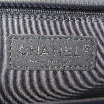 Chanel Calfskin Stitched New Medium Boy Flap Black 6 of 10