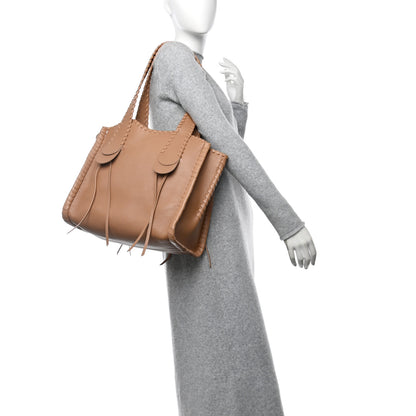 Chloe Calfskin Mony Tote Light Tan 2 of 12
