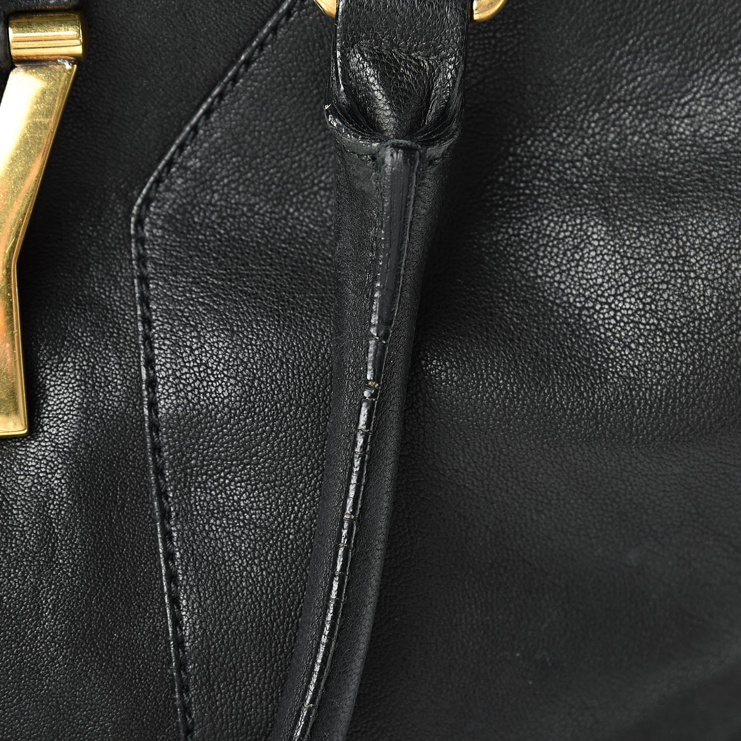 Saint Laurent Sheepskin Large Cabas ChYc Black 19 of 21