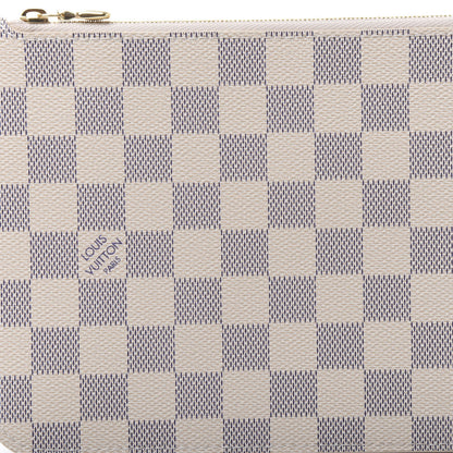 Louis Vuitton Damier Azur Neverfull MM GM Pochette 11 of 11