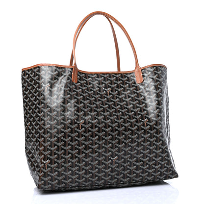 Goyard Goyardine Saint Louis GM Black Gold 2 of 4