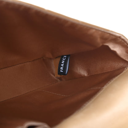 Chanel Lambskin East West Chocolate Bar Flap Beige 7 of 16