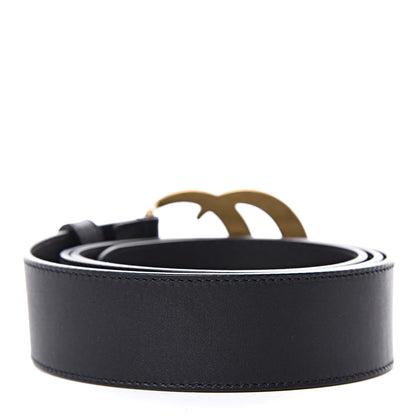 Gucci Calfskin Double G 40mm Belt 100 40 Black 3 of 6