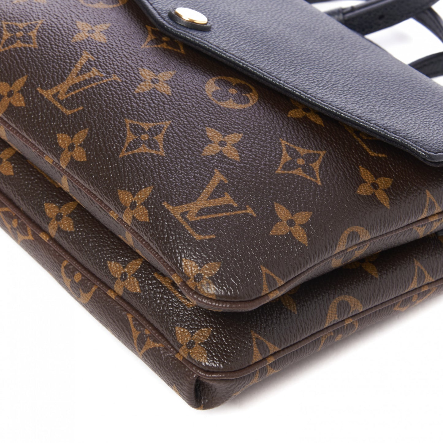 Monogram Twice Pochette Black