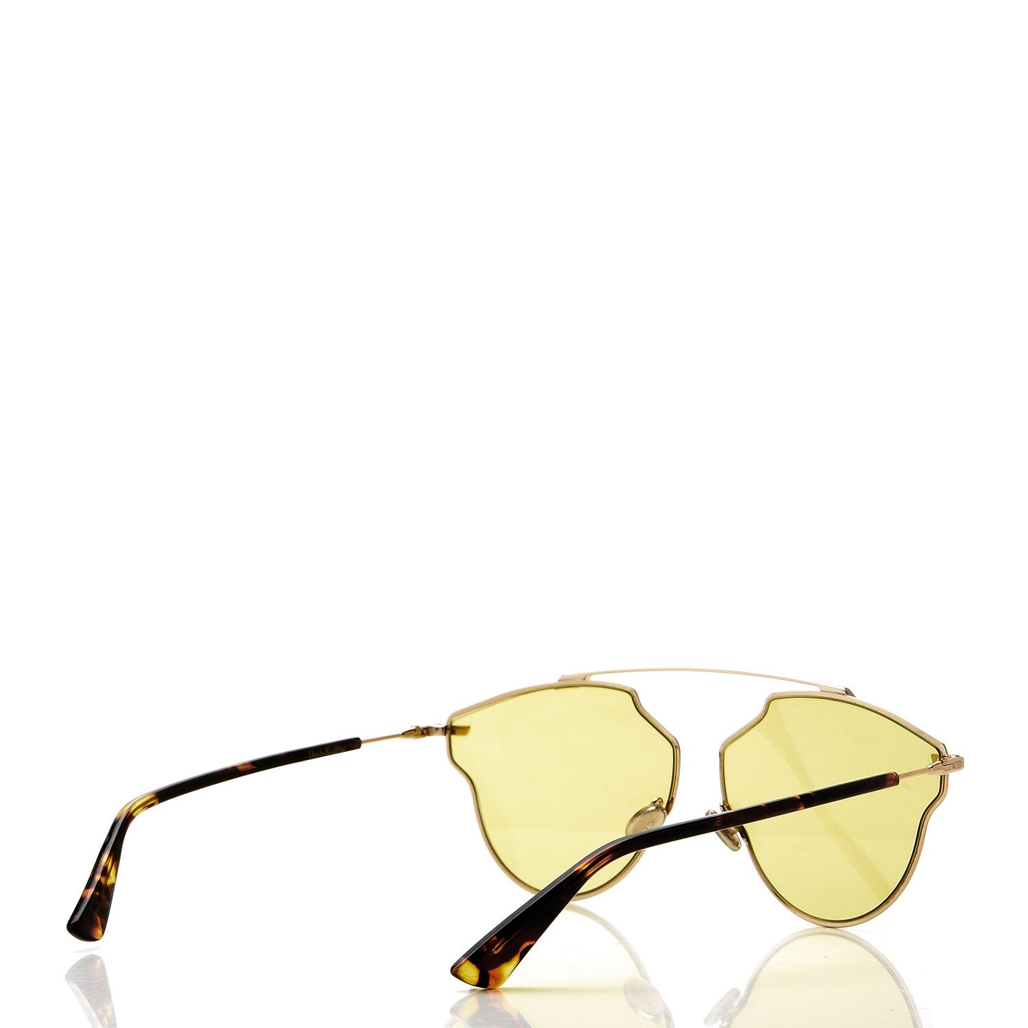 Christian Dior So Real Pop Sunglasses Yellow 4 of 9